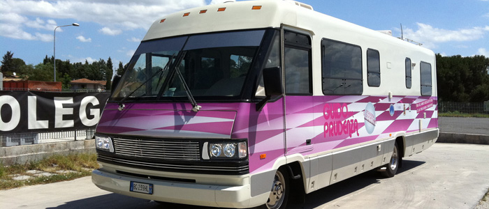 motorhome americano per tour