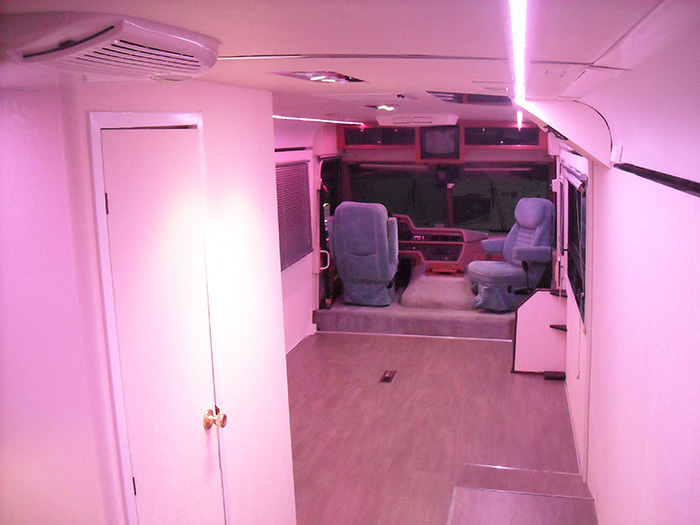 interni motorhome americano